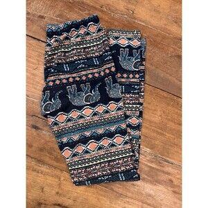 Elephant Bohemian No Boundaries Leggings Size S
